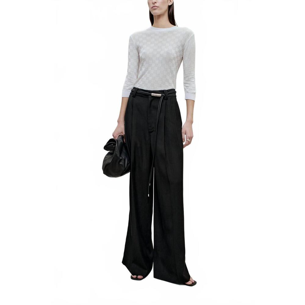 NEW KALLMEYER fatima wide leg trouser in black